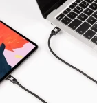 ER POWER USB-C/Lightning kábel čierna / Dátový kábel / USB-C - Lightning / 2 m / MFi certifikácia (ERPWCL200BK)