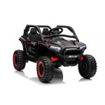 Mamido Mamido Elektrické autíčko Buggy UTV KCK 4x4 čierne 24V | 800W | 50 kg | EVA | LED | 2,4 Ghz | ECO koža
