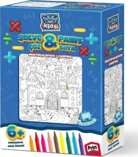 ART PUZZLE 5848 Vyfarbovacie puzzle Násobenie