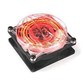 THERMALTAKE A2452 Cyclo Flash Fan - Red / Vetráčik 80x80x41mm / 19dB (A2452)