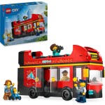 LEGO® City Great Vehicles 60407 Červený dvojpodlažný vyhliadkový autobus