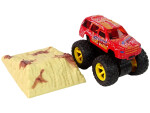 Mamido Elektrické autíčko Monster Truck Big Foot s gumovými pneumatikami a šmýkačkou