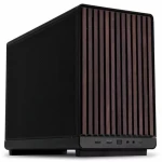 Lian Li DAN Cases A3-mATX Wood edition čierna / mATX / mini-ITX / 2x USB-A 3.0 + USB-C 3.1 / bez zdroja (A3- MATX-WD BLACK)