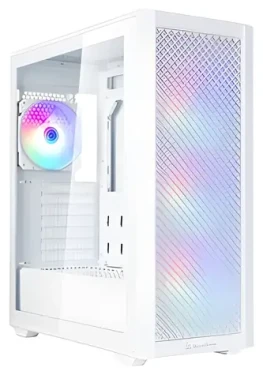 Silverstone FARA 515X biela / PC skriňa / Midi-Tower / ARGB / Temperované sklo (SST-FA515XR-WG)