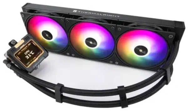 ThermalRight Frozen Warframe 360 ARGB čierna / AIO vodný chladič CPU / 3x 120 mm / 360 mm (Frozen Warframe 360 Black Argb)