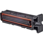 TE Connectivity zásuvkové púzdro na kábel J-P-T Počet pólov 68 Raster (rozteč): 4 mm 963598-1 1 ks; 963598-1