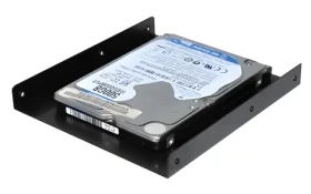 Ultron SSD Einbaurahmen čierny / Redukcia 2,5" na 3,5" / Pre HDD/SSD / Kov / Skrutky v balení (377213)