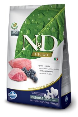 N&amp;D dog PRIME ADULT MEDIUM/LARGE lamb/blueberry