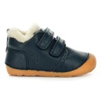Bisgaard Carter Lamb Navy zimné barefoot topánky 21 EUR