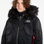 Bunda Alpha Industries 45P Hooded Custom Black XXL