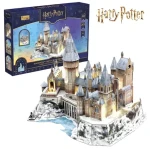 CubicFun Puzzle 3D Bradavice v snehu Harry Potter