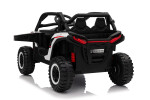 Mamido Mamido Elektrické autíčko Buggy UTV KCK 4x4 biele 24V | 800W | 50 kg | EVA | LED | 2,4Ghz | ECO koža