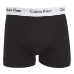 Pánske boxerky 3 Pack Trunks Cotton Stretch 0000U2662G001 čierna - Calvin Klein XS