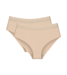 Dámske nohavičky Feel of Modal Midi 2P - YELLOW - light beige 0026 - TRIUMPH YELLOW M