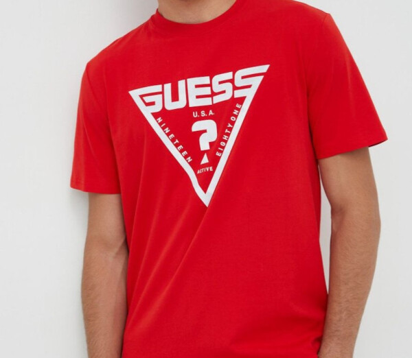 Pánske tričko Z2BI07J1314 G6Y5 červená - Guess XL červená