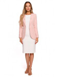 Dámska bunda M665 powder pink - Moe M