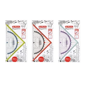 Herlitz Trojuholník plastový 16cm / rôzne farby (11367968)