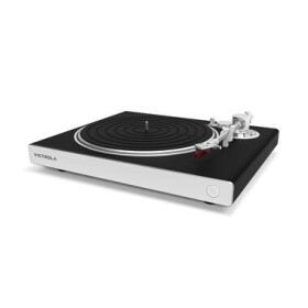 Victrola VPT-2500-BSL-INT Hi-Res strieborná / Gramofón / 2 rýchlostné / BT / RCA / predzosilňovač (5060647651046)