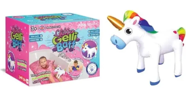 ZIMPLI KIDS Gélový kúpeľ Glitter Gelli Baff Jednorožec