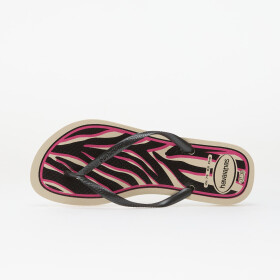 Tenisky Havaianas Slim Animals Beige/ Dark Grey Metallic EUR 37/38