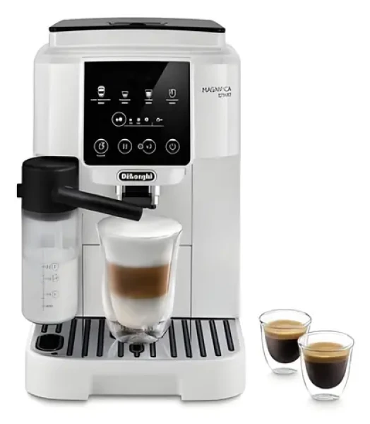 DeLonghi Magnifica Start Milk ECAM 220.61.W biela / Automatický kávovar / 1450 W / 15 bar / 1,8 l (0132217142)