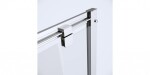CERSANIT/S - SPRCHOVÝ KÚT OBDĹŽNIK 120x90X190 TRANSPARENT SKLO + VANIČKA S154-004-SET1