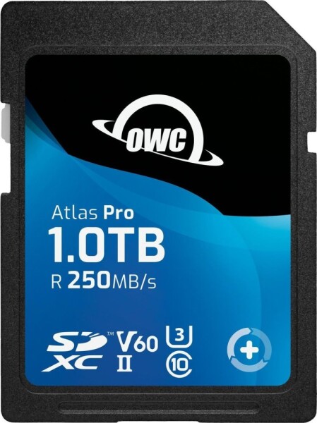 OWC 1.0 TB Atlas Pro SDXC UHS-II V60 Media Card