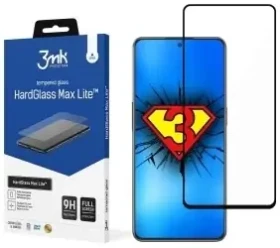 3mk HardGlass Max Lite pre Realme GT2 Master Explorer čierna / Tvrdené sklo / 9H / 0,3 mm