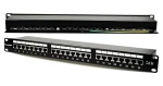 Xtendlan Patch panel / 19" / 24 portov / tienený / Cat5e (XL-PP19-24C5ES)
