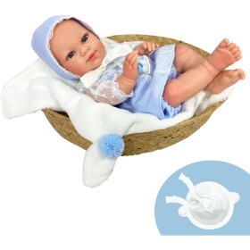 Nines Reborn Baby plaváčik chlapec 37 cm