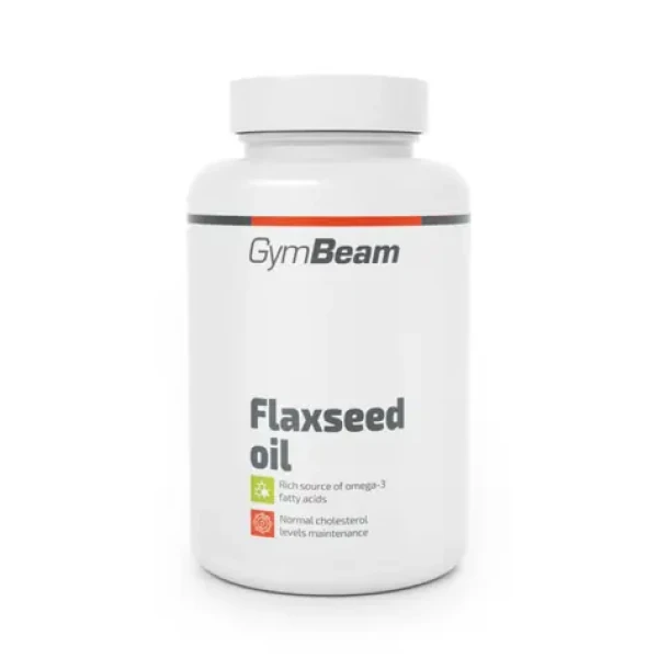 Ľanový olej - GymBeam (90 kaps.) (81196-1-90caps)