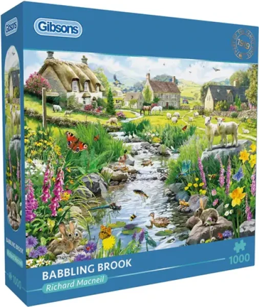 GIBSONS Puzzle Bublajúci potôčik