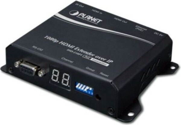 Planet PLANET TRANSMITER IHD-210PT EXTENDER OVER IP (1-PORT POE 100BASE-TX) - IHD-210PT