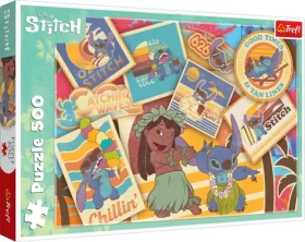 Trefl - Puzzle - LiloStitch: Pečiatky