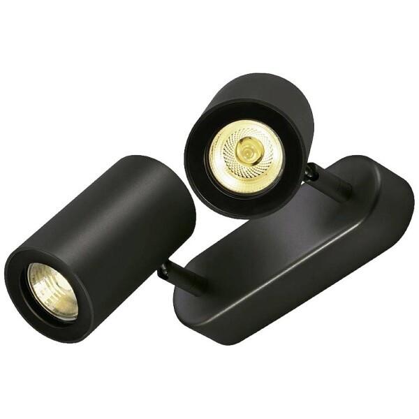 SLV ENOLA B 152020 nástenné svetlo GU10 50 W čierna; 152020