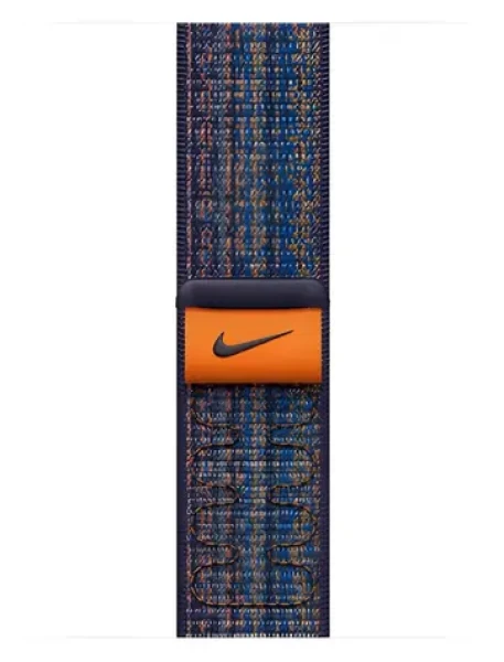 Apple Watch 41mm Game Royal/Orange / Nike športový remienok (MTL23ZM/A)
