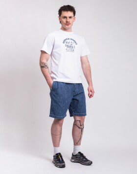 Service Works Pinstripe Part Timer Shorts INDIGO L
