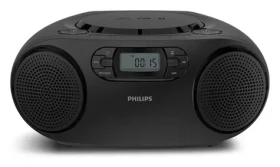 Philips TAZ2000B/10 strieborná / Rádio / Bluetooth 6.0 / LCD displej / 2 reproduktory 3 W / LR14 batéria (TAZ2000B/10)