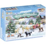 Playmobil® Country 71345 Adventný kalendár Vianočná jazda na saniach