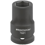 Matador Schraubwerkzeuge vložka zástrčného kľúča nárazového skrutkovača, 1 (25 mm), 76810360; 76810360