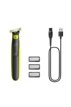 Philips OneBlade QP2724/23 čierna / Zastrihávač fúzov / výdrž 45 minút / 1 3 5 mm (QP2724/23)