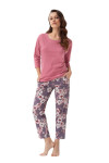 Dámske pyžamo Luna 397 3/4 3XL světle růžová 3xl