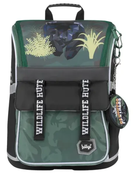 BAAGL Školská aktovka Zippy Panter / 18 l / vhodná pre 1.-2. triedu (A-8149)