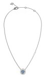 Guess Pôvabný náhrdelník s modrým kryštálom M`ama Non M`ama JUBN04667JWRHLST/U