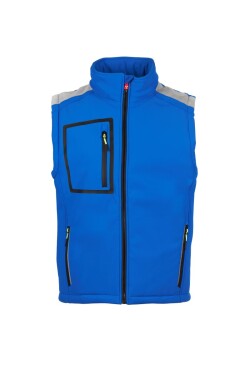 Pánska softshellová vesta Payper STREAM VEST PAD Farba: Kráľovská Modrá/ Námornícka Modrá, Veľkosť: XS (S00772048909006XS)