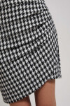 Houndstooth sukně XS