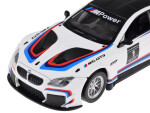 Mamido Auto kovový model športový BMW M6 GT3 mierka 1:32 svetlo zvuk