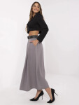 Dámska dlhá sukňa MI SD 88653.89 Grey - FPrice one size šedá