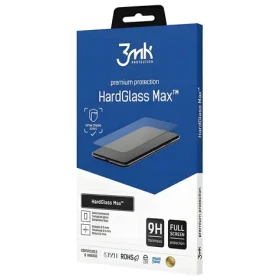 3mk HardGlass Max Samsung Galaxy S24 FE (SM-S721) čierna / Tvrdené sklo / Full-screen / Vystužené hrany