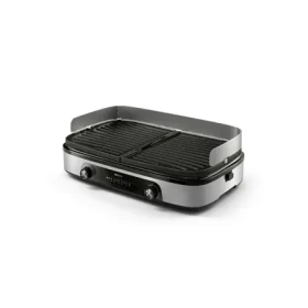 Philips 5000 series HD6222/90 čierno-strieborná / Kontaktný gril / 2400W (HD6222/90)